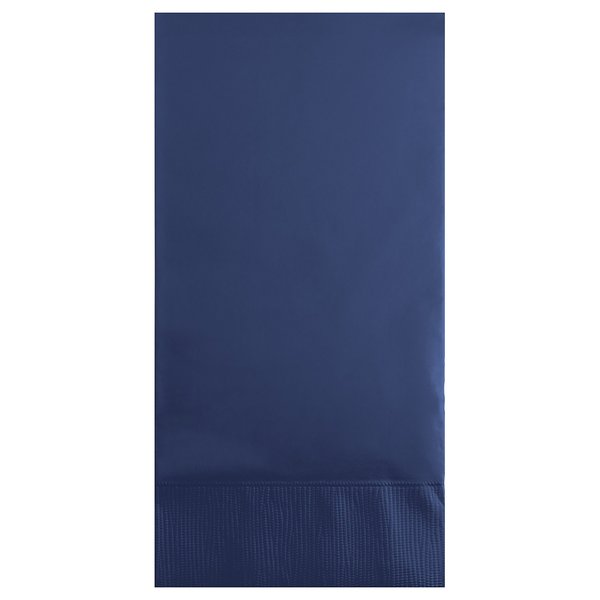 Touch Of Color Navy Blue Guest Towels, 4"x8", 192PK 951137